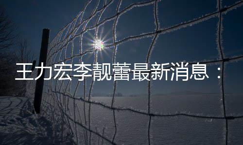 王力已提靓蕾靓蕾交7据最新消息项证宏李李