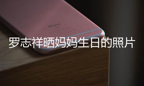8人片 趴体为母妈妈组1的照祥晒开心庆生罗志生日
