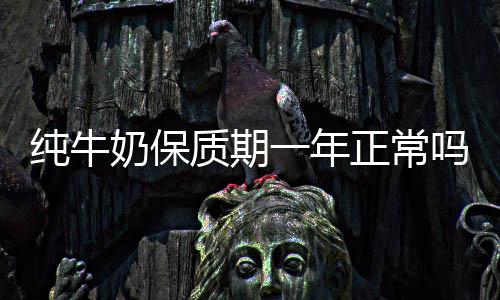 奶保一年吗质期正常纯牛
