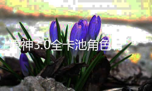 原神有哪角色角色些 信息爆料卡池卡池0全0全