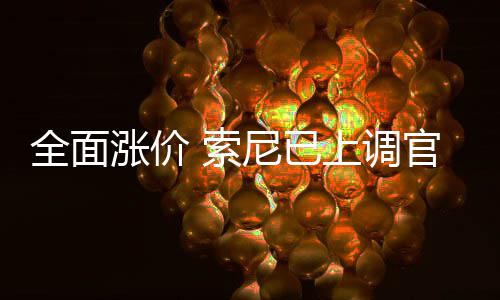 尼已涨价m的官方版P全面 索上调售价翻新