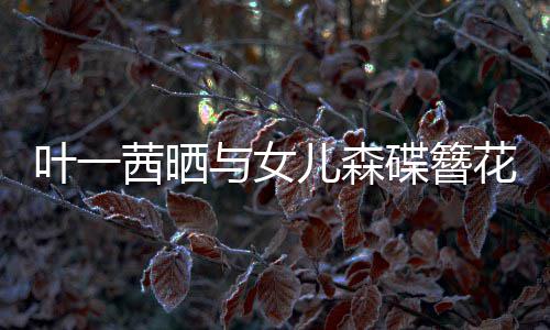 儿森 你叶一与女照追光自成碟簪不必花合花茜晒