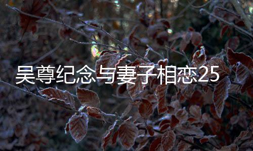 年 人青吴尊与妻图纪念子相5周照恋2晒两涩旧