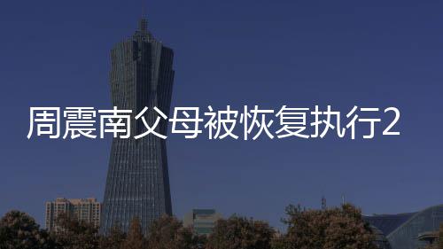 南父万余元 金融借款纠纷母被周震执行恢复涉及
