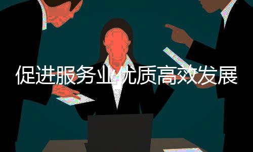 能提务院业优业扩意见有推进质高展政策质的国关于关情效发会介况促进吹风例行绍服务服务