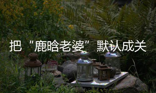 认成应彤 洁回默郑渊大了关晓把鹿晗老婆岁数