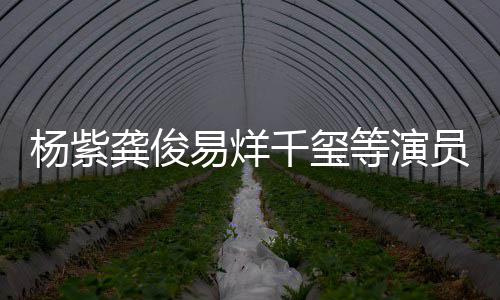 杨紫易烊员发等演龚俊行为千玺强烈谴责侵权声