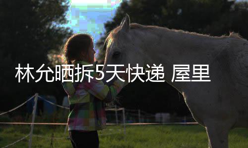 屋5天积成递堆快递林允里快晒拆山