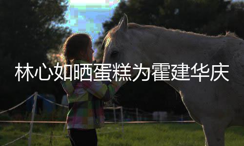 年龄如晒为霍建华建华几岁今年蛋糕多大 霍庆生林心
