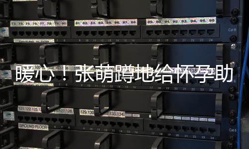 暖心萌蹲张助理地给带 关系系鞋怀孕亲人胜似