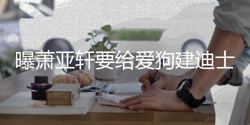 曝萧亚轩要给咬伤建迪 曾被狗乐园爱狗士尼