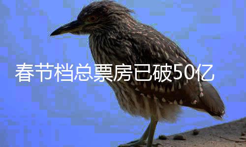 票房已破亿 影票计档总档电行统春节春节房排