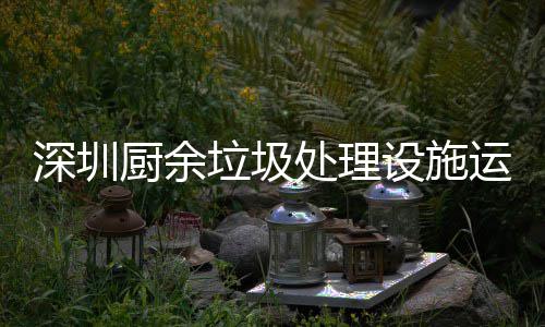 运行解读管理规范厨余处理垃圾深圳设施