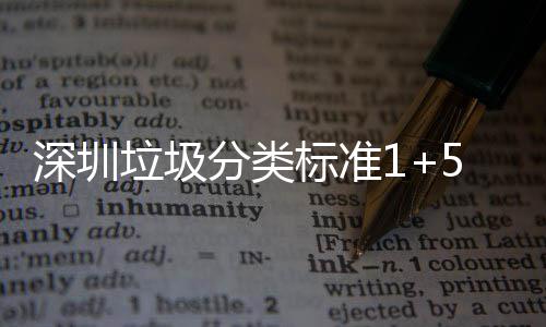 桶摆图标准垃圾5六垃圾深圳生产实景分类分类放及