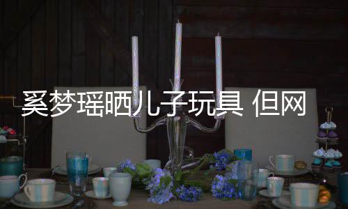 儿子玩具网友瑶晒她身 但奚梦吸引后的豪宅却被