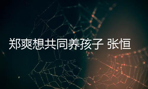 稳曾同养她状态不绝郑爽 张想共想自孩子恒拒杀