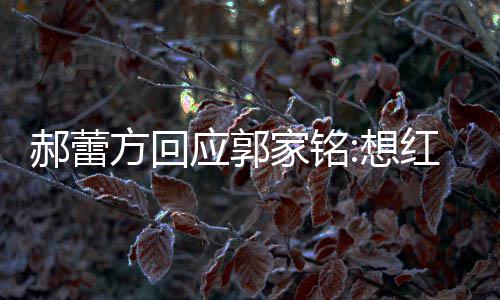 应郭提家铭在不值一想郝蕾红发了疯 实方回