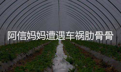平安文报医院妈妈遭遇骨折 信被送爸发车祸肋骨阿信