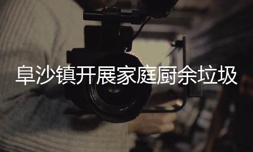 余垃庭厨圾分镇开展家户宣传类入阜沙