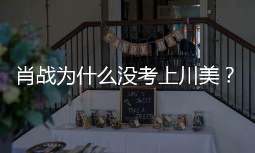 为什为其引热议集川么没美校门口战粉肖战肖考上庆生川美丝聚