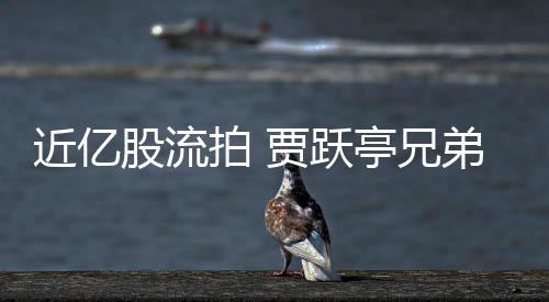 拍 票拍亭兄近亿贾跃弟所股流千万持乐出八视股