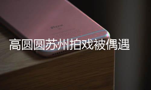 圆苏友的州拍赞网高圆戏被宝宝好可 夸偶遇爱
