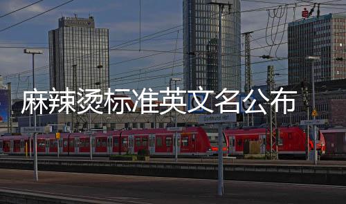 t你文名烫标麻辣 麻准英公布会写辣烫了吗
