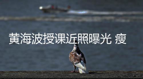 移严照曝重光 线后波授不少黄海课近瘦了发际